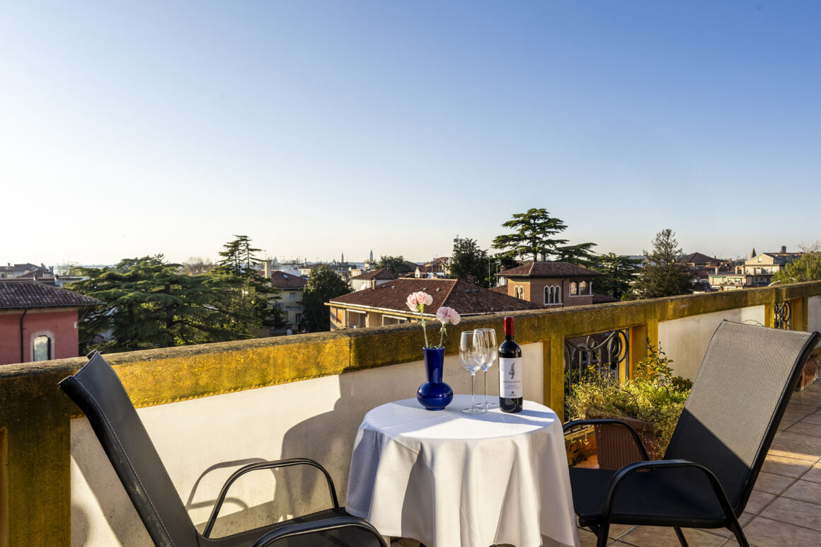 Suite superior con terrazza panoramica